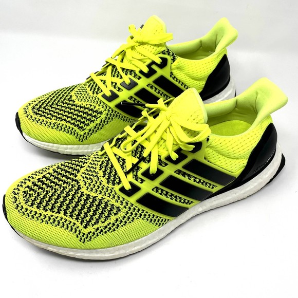 Adidas Ultraboost 1.0 Solar Yellow Men Size 11.5 - Picture 5 of 8